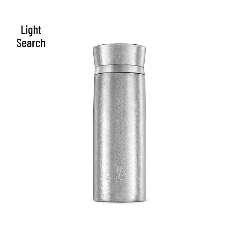 Pure Titanium Double-Wall Vacuum Insulated Business Bottle