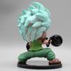 Anime Roronoa Zoro Fighting Figure Prison Cartoon Q Version Model Doll Around Kid Toy Gift