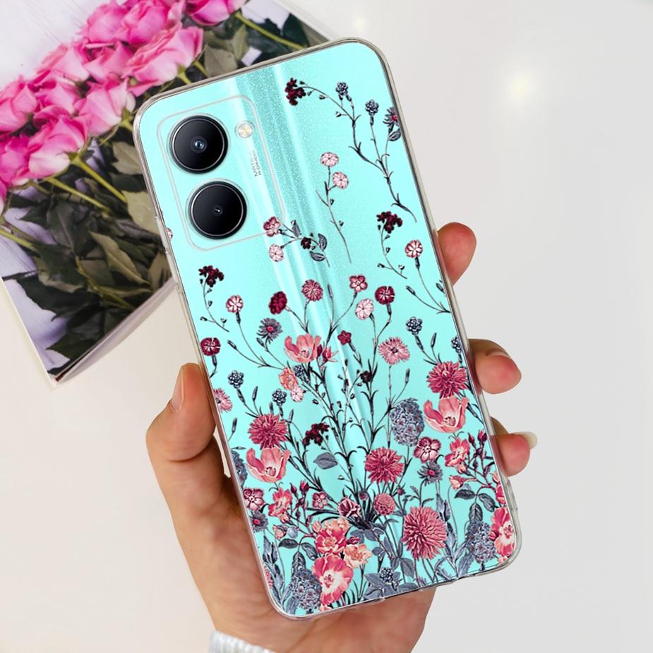 For Realme C33 2023 Case New Fashipn Painted Back Cover Soft Silicone Phone Case For Realme C33 C 33 RealmeC33 Fundas 6.5'' Bags