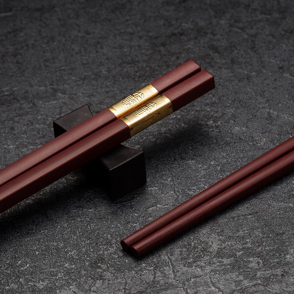 High-Temperature Resistant Alloy Chopsticks and Serving Spoon for Restaurants and Catering