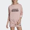 Adidas Originals Sweatshirts Women's Vibrant Pink Crew Neck Moderate EC0746