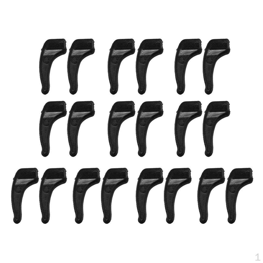 10 пар креплений на руль Держатель для очков Black F