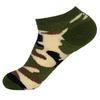 4 Pairs Men Ankle Socks Camouflage Pattern Personality Funny Socks Summer Autumn Breathable Elasticity Excellent Quality Meias