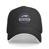 Vintage cedule Greyhound Bus přímo z retro kovové cedule Baseballová čepice Golfová čepice Unisex Zbrusu nová v čepici Dámská Unisex