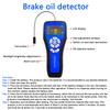 Brake Fluid Tester High Precision Car Brake Fluid Detector with Color LCD Screen Audible Alarm DOT3 DOT4 DOT5.1 ENV4 ENV6 Tester