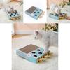 Five-hole Whack-a-mole Corrugated Cat Scratcher Multifunctional Toy For Cats And Kittens Wood And Corrugated Paper