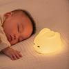 High Quality Small Night Light Cartoon Silicone Timing Night Light USB Feeding Children LED Bedside Sleeping Night Light