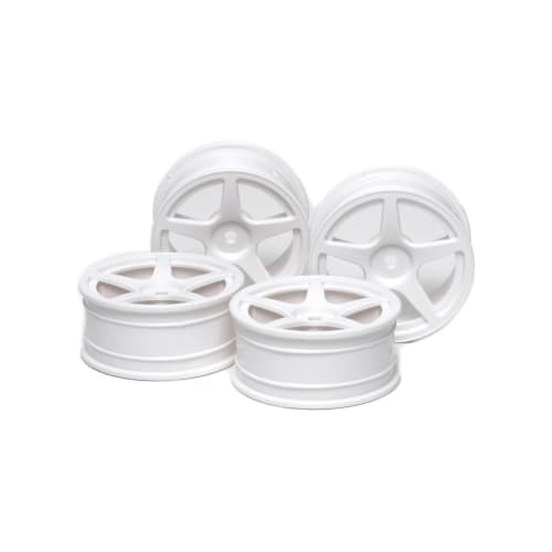 

TAMIYA HOP-UP OPTIONS OP-471 Середнє вузьке 5-спицеве ​​колесо біле (±0)