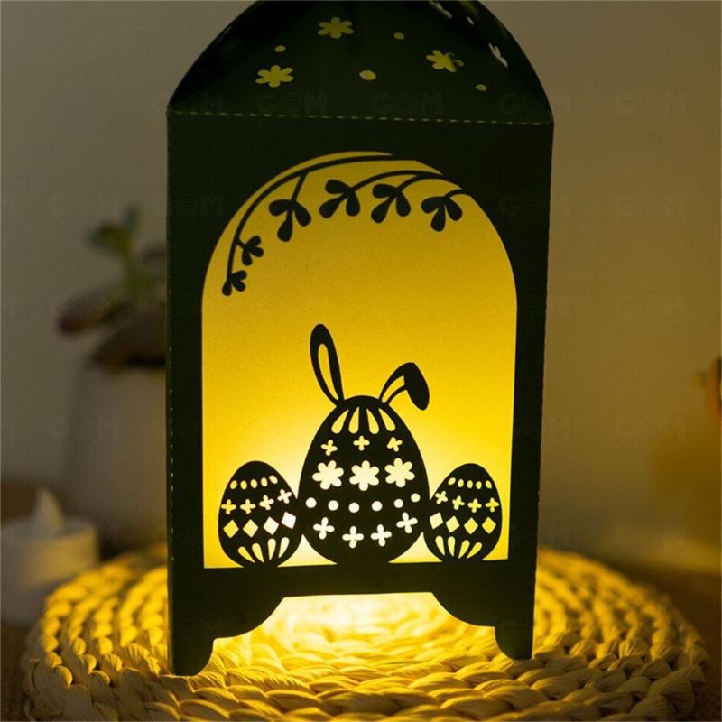 Kaninchen Lampe Stanzform Scrapbooking Stanzformen Vorlagen Für Scrapbooking Journal Verpackung Fotoalbum Dekoration