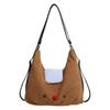Large capacity underarm bag women's 2025 new sweet and cute fashion versatile backpack niche casual tote bag