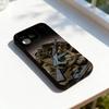 Gun AK47 Rifle M4A1 Cool Phone Case For iPhone 11,12,13,14,15,16,17,Pro,Max,Plus,E,SE4,Air,Mini Black Soft Cover
