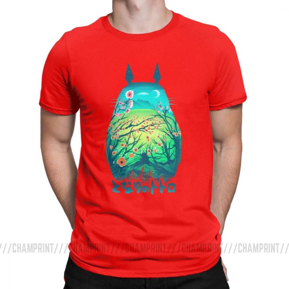 Men S T Shirt He Is My Neighbor Totoro Novelty 100 Cotton Tee Shirt Short Sleeve