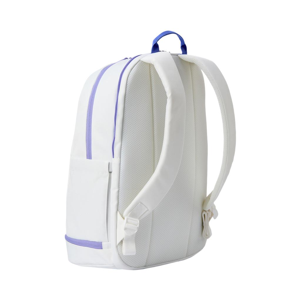 Li-Ning Large Capacity Comfortable Casual Polyester Backpack Unisex Backpack White Purple ABSV133-2