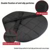 Motorcycle Seat Cushion Black Foam Soft Comfortable Breathable Seat Covers Mats Motorcycles Electric Bike Accessories