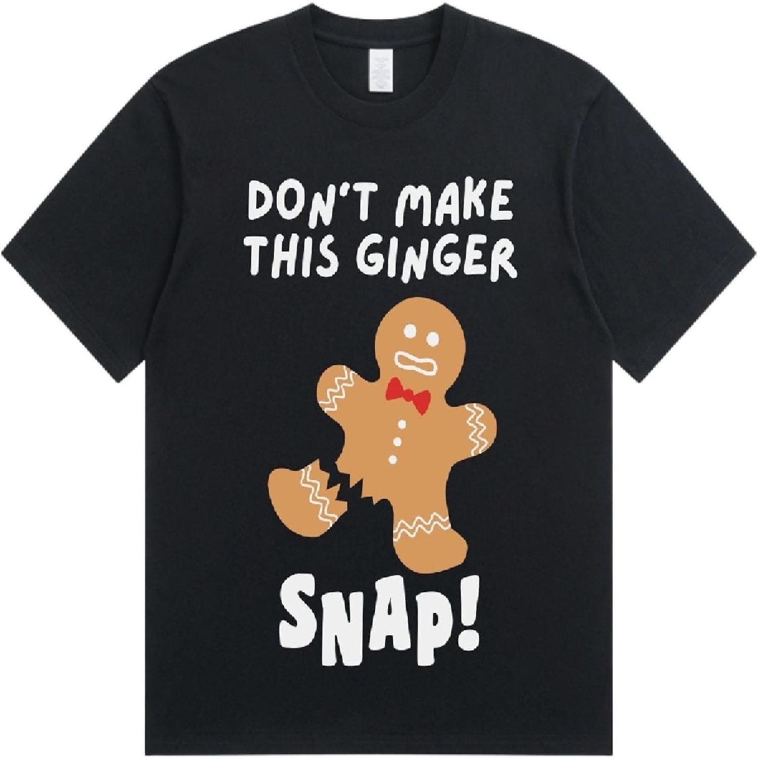 InnoBeta Gingerbread Gifts Shirt Unisex Adults T-Shirt, Christmas S