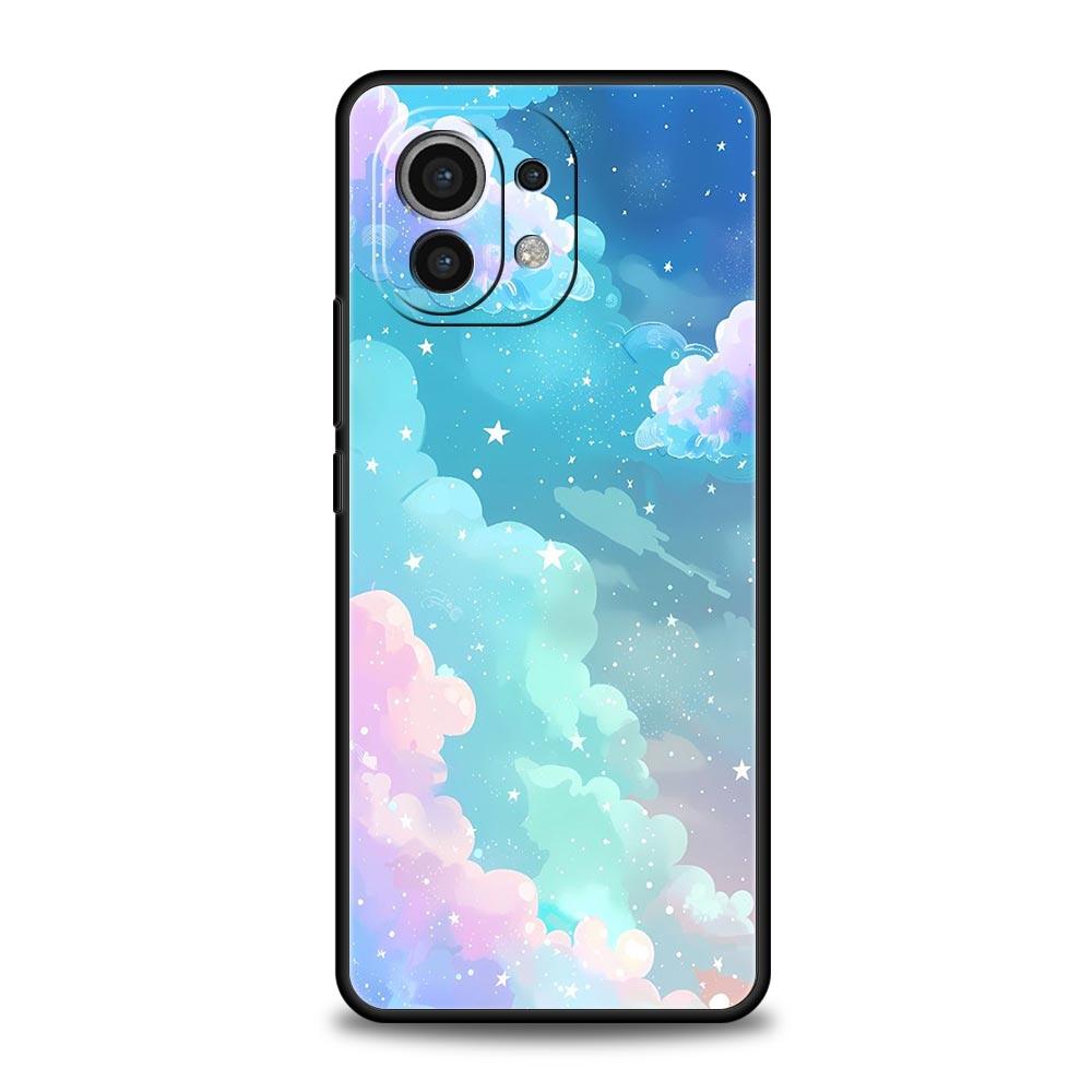 Phone Case For Xiaomi Mi 15 14 14T 13T 12T Pro 12 13 11 Lite 5G 11T X6 X5 Pro Soft TPU Cover Floating Liquid candy mural