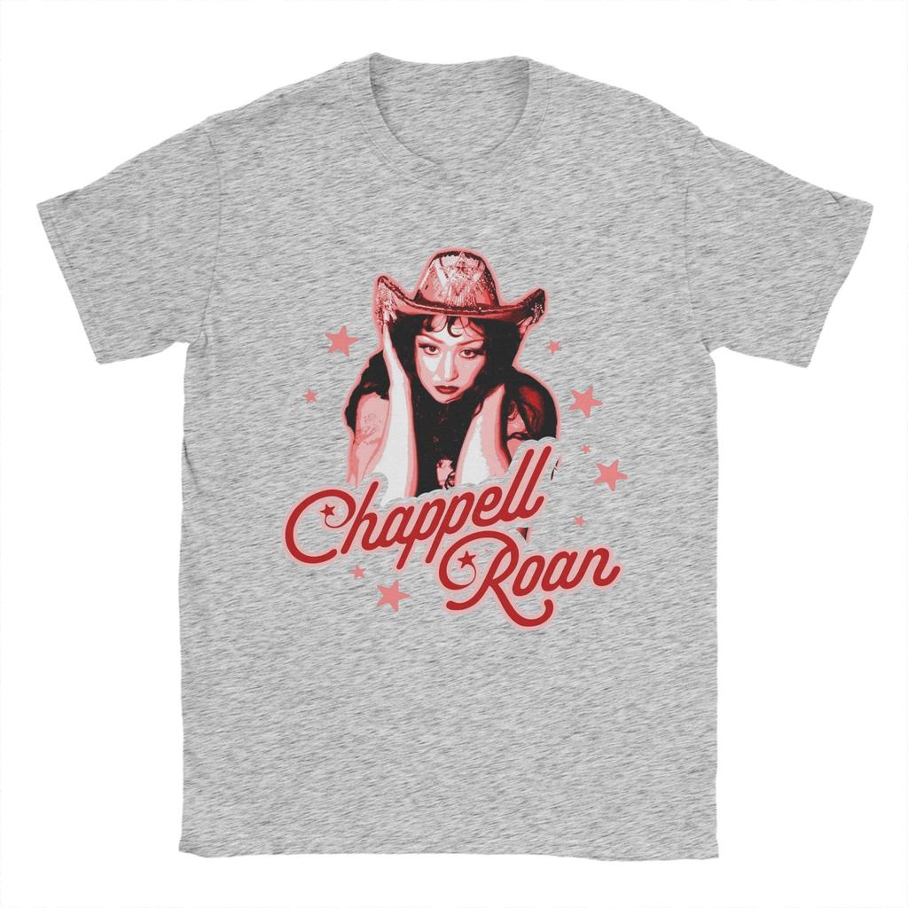 Awesome Cowboy Girl Chappell Roan TShirt for Unisex Round Neck 100 Cotton T Shirt Short Sleeve Tee Shirt Graphic Clothes