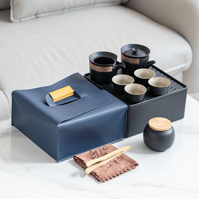 Portable Ceramic Kung Fu Tea Set