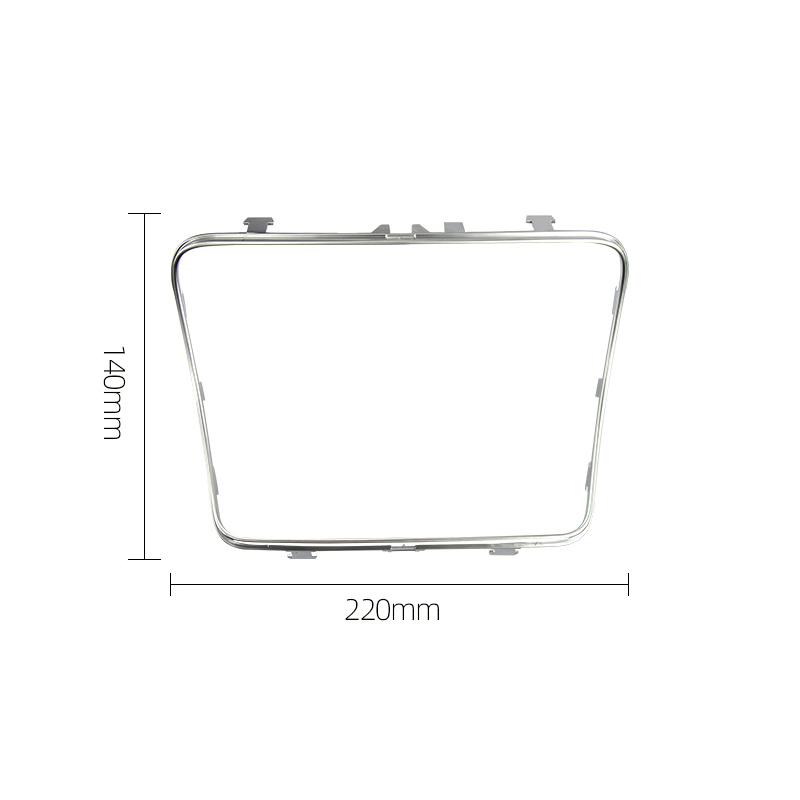 

Для Mercedes W253 W205, автоцентральная консоль, пепельница, держатель чашки, накладка серебристого цвета, хромированная рамка для Benz GLC C Class 2056830900