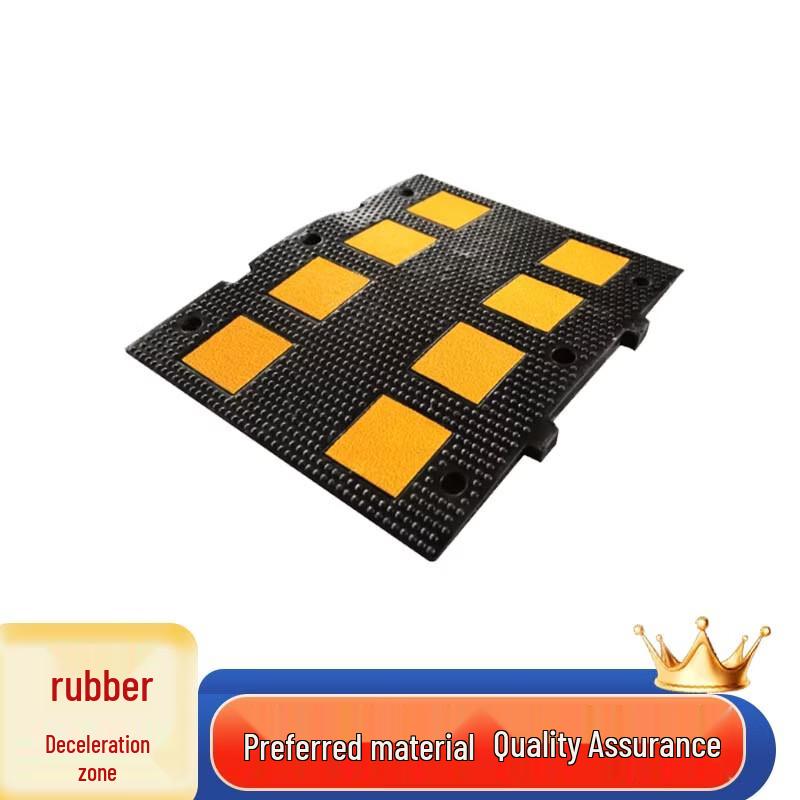 Wulishan Rubber Speed Bump End Caps