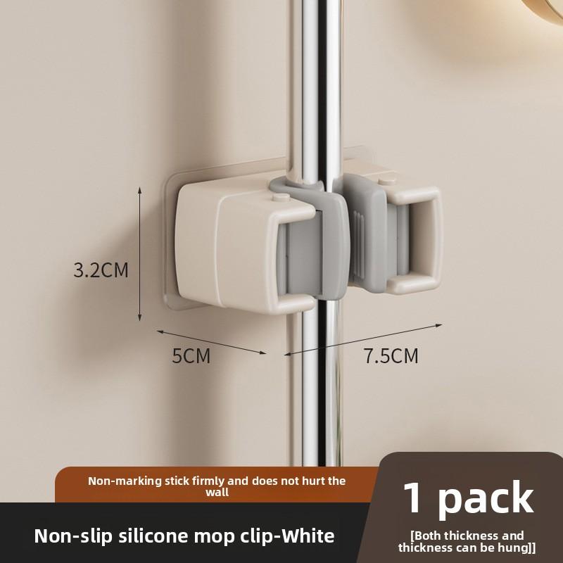 

Bathroom and Toilet Strong Mop Wall Hook 1pcs кавовий/білий