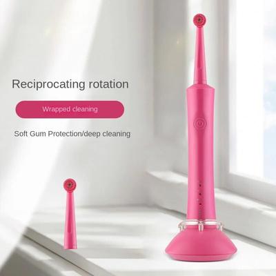 Rotary Electric Toothbrush Rechargeable Rotary Soft Bristled Toothbrush For Children And Adults Escova De Dente Eletrica