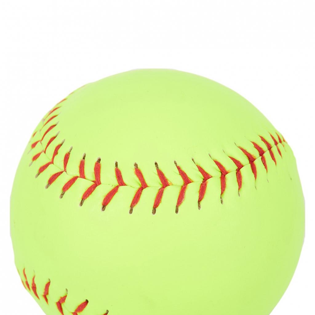 Softball Official Size Weight PVC Cover Unmarked Training Ball