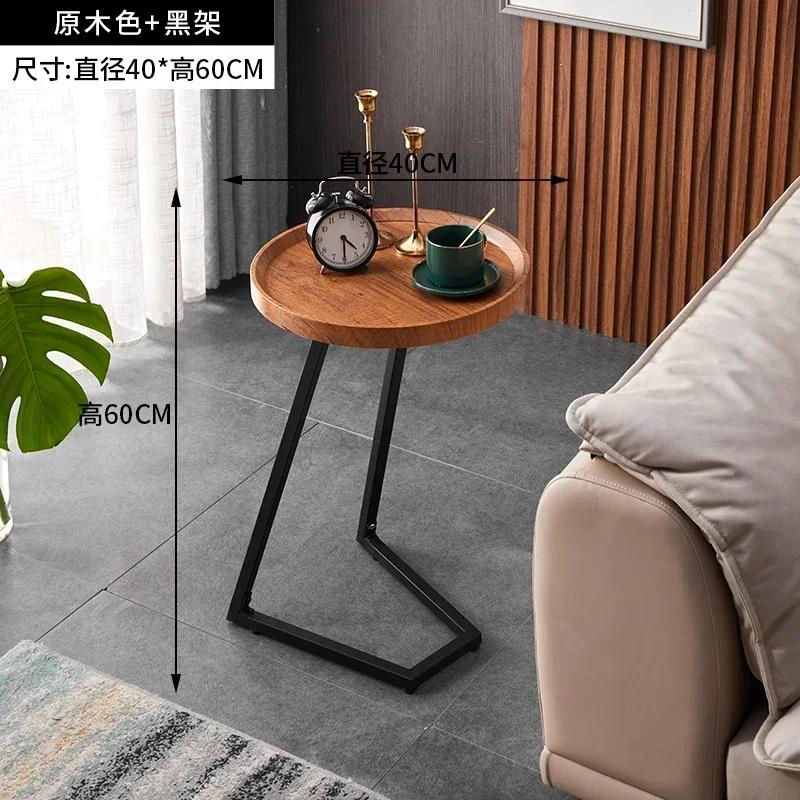 Nordic Furniture For Home Creative Tea Coffee Tables Household Living Room Balcony Small Beside The Sofa Corner Round Tables