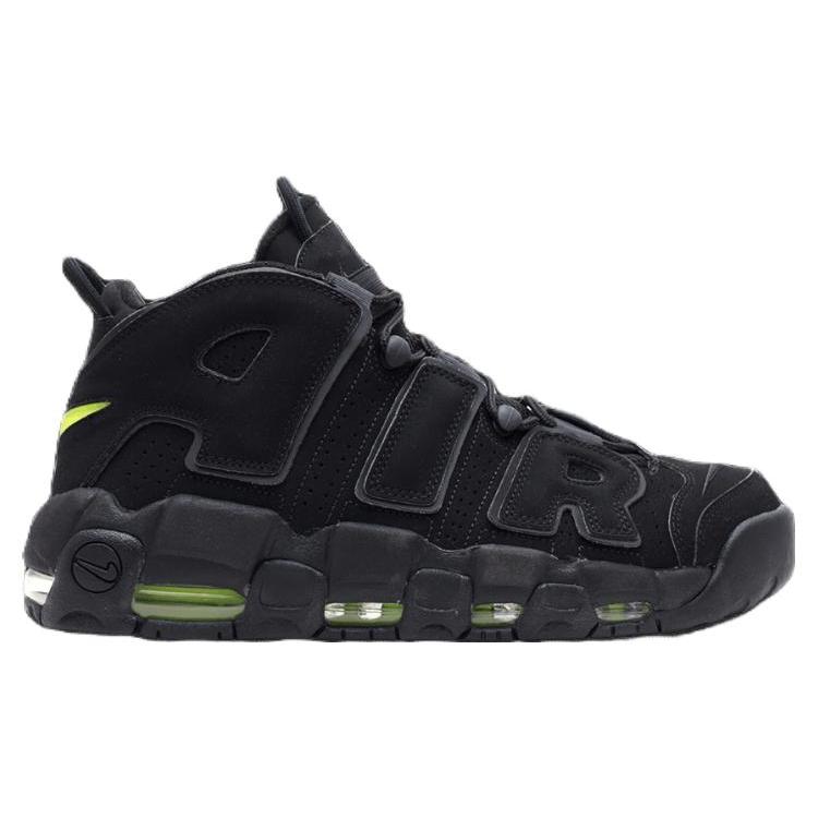 Neuer Nike Air More Uptempo Schwarz Volt