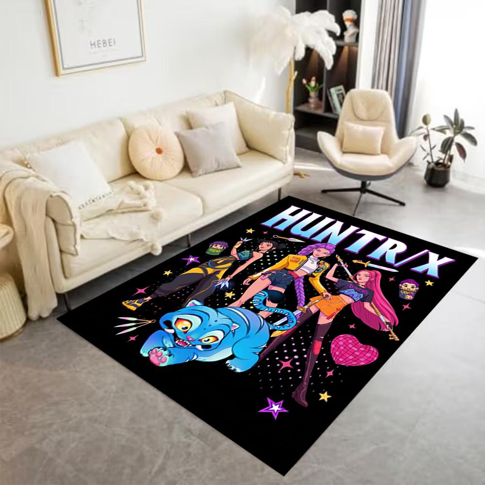 Huntrx Team Adventure Floor Mat Perfect for Bedrooms Dining Room Balcony Dormitory Anti-slip Rug Decorate Offices Birthday/Christmas Gift