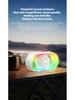 Portable Bluetooth Speaker: Outdoor Wireless Subwoofer with Heavy Bass, High Volume, and Cool Colored Lights