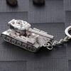Fashion Creative Men's Car Pendant Personality Tank World Keychain Waist Hanging
