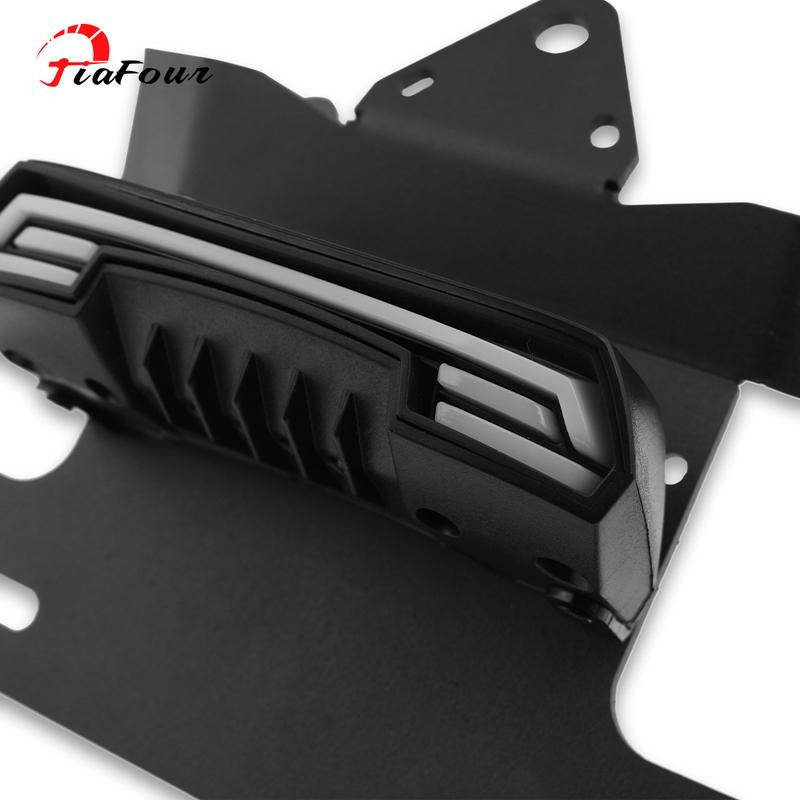 Suport Număr Înmatriculare Pentru VULCAN S 650 Vulcan Cafe Eliminator Fender Lampă LED Stop Semnalizator