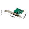 PCIe to Parallel Port Expansion Card PCIE to DB25 Easy Installation Convenient Expansion Card Low Profile Bracket