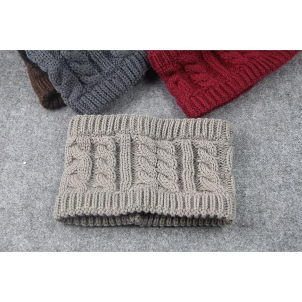 Automne et Hiver, Sans Toit, Tricot de Torsades de Pâte Frite, Bonnet en Laine, Bandeau, Bandeau Chaud