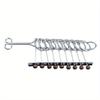 Nine Link Complete Set of Stress Relieving Luban High Difficulty Puzzle Brain Burning Second Level Leisure Toys Intelligence.