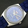 YENİLENMİŞ VINTAGE SEIKO 5 OTOMATİK JAPON ERKEK MAVİ KADRAN SAAT a434683-2