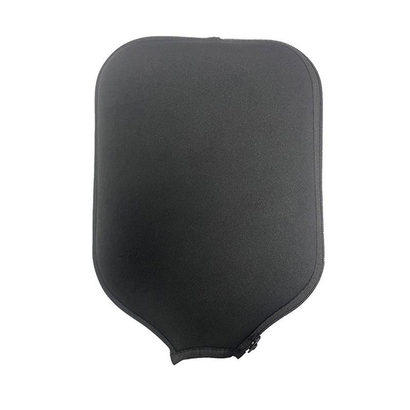 Universal Pickleball Paddle Cover Waterproof Neoprene Sleeve For Beach Sports Protective Gear чёрный