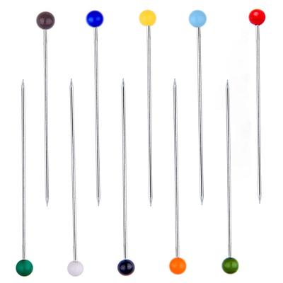 38mm Sewing  Straight  Pin Glass Head Pins Glass Ball Pins