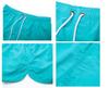 Men's Quick-Dry Summer Beach Shorts: Solid Color, Loose Fit with Drawstring