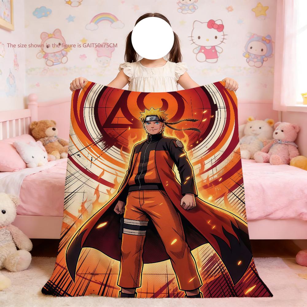 Cool Anime N-Naruto Blanket For Soft Throw Blanket for Picnic Bed Sofa Home Bedroom Cozy Warm Comfortable