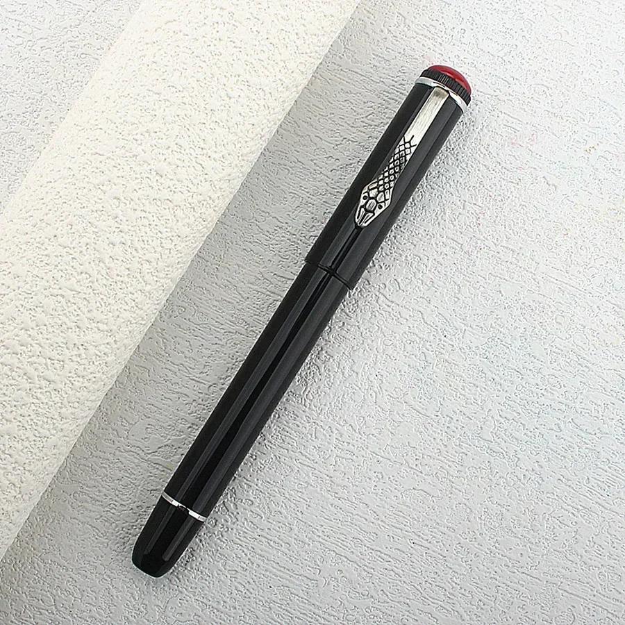 Jinhao 2025 Перьевая ручка Элегантная Роскошная Письменная Каллиграфическая Ручка M F EF Перо Чернильная Ручка Офисные Школьные Принадлежности Канцелярские Товары F 0.5MM