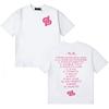 France Rapper Jul 2026 Tour Songs List Tshirts Unisex Women Summer Fashion Oversized Tshirt  Cotton Shortsleeved Casual T Shirt