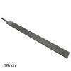"Metal and Woodworking Flat Head Steel File Set with Medium Toothed Blades for Precision Grinding and Smoothing"