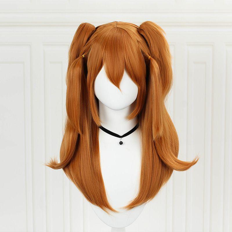 Asuka Eva Wig Cosplay Adult Anime Party Costume Accessory Halloween Con Comic