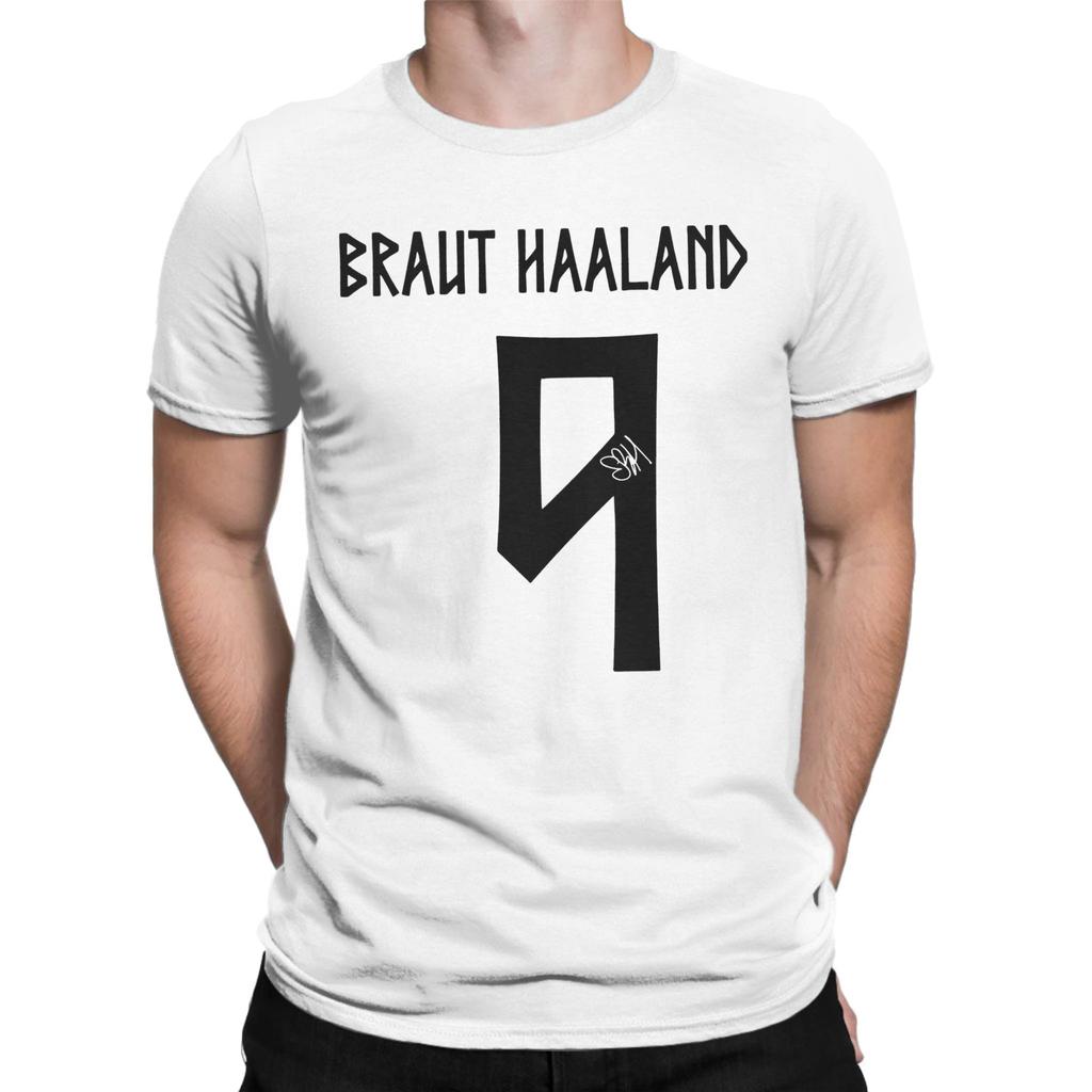 Haalands New Arrival T Shirt For Unisex Unisex Football Cotton Tee Shirt Clothing