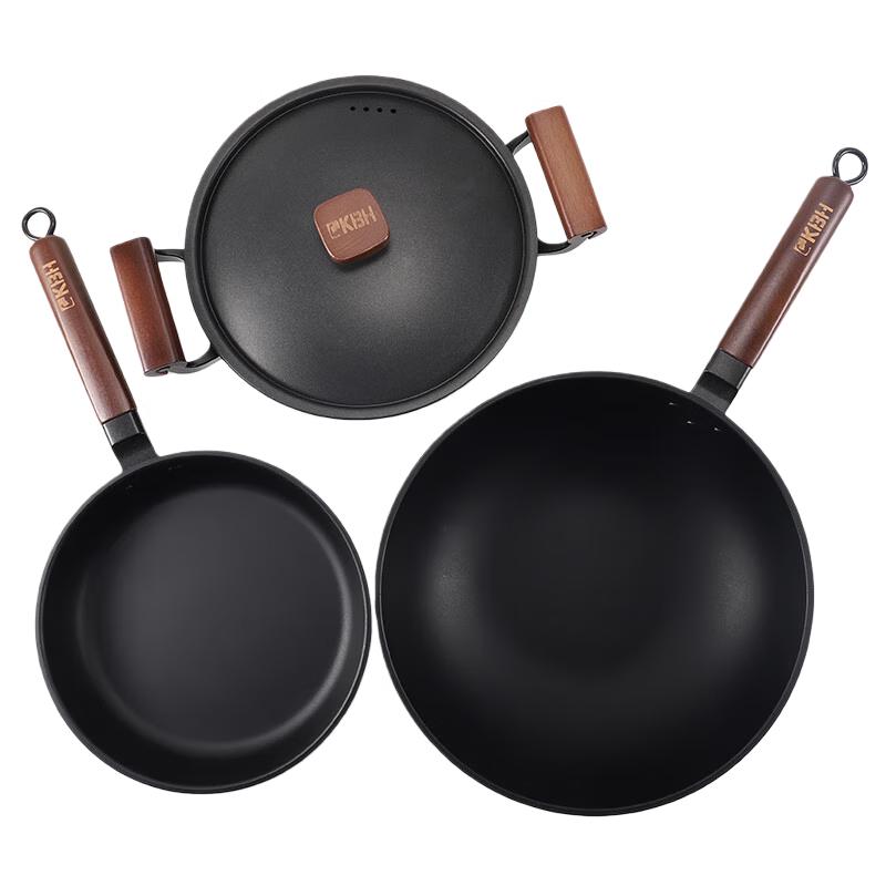 Kambach 3-Piece Iron Cookware Set