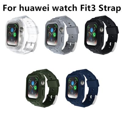 Sportarmband für Huawei Watch Fit 3, weiches Silikonarmband für Huawei Fit3, Armband-Ersatzgürtel, Smartwatch-Zubehör