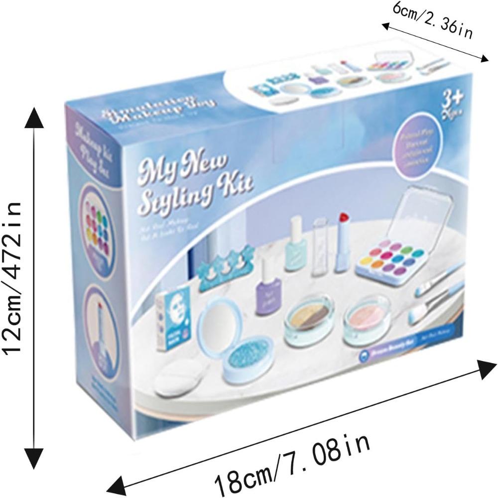 Beauty Salon Play Set Washable Makeup Kit Kids 3-5 Years Old Makeup Kit for Girls  for Kids