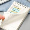 1pc New Undated Planner Notebook A6 Portable Schedule Journal Self-Discipline Checkbook Habit Tracker